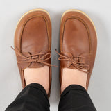 Women's Lion Boat Shoes from Atlantis Handmade Shoes