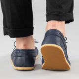Women's Blue Boat Shoes from Atlantis Handmade Shoes