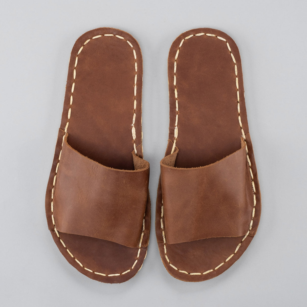Lion Barefoot Slide Sandals from Atlantis Handmade Shoes