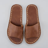 Lion Barefoot Slide Sandals from Atlantis Handmade Shoes