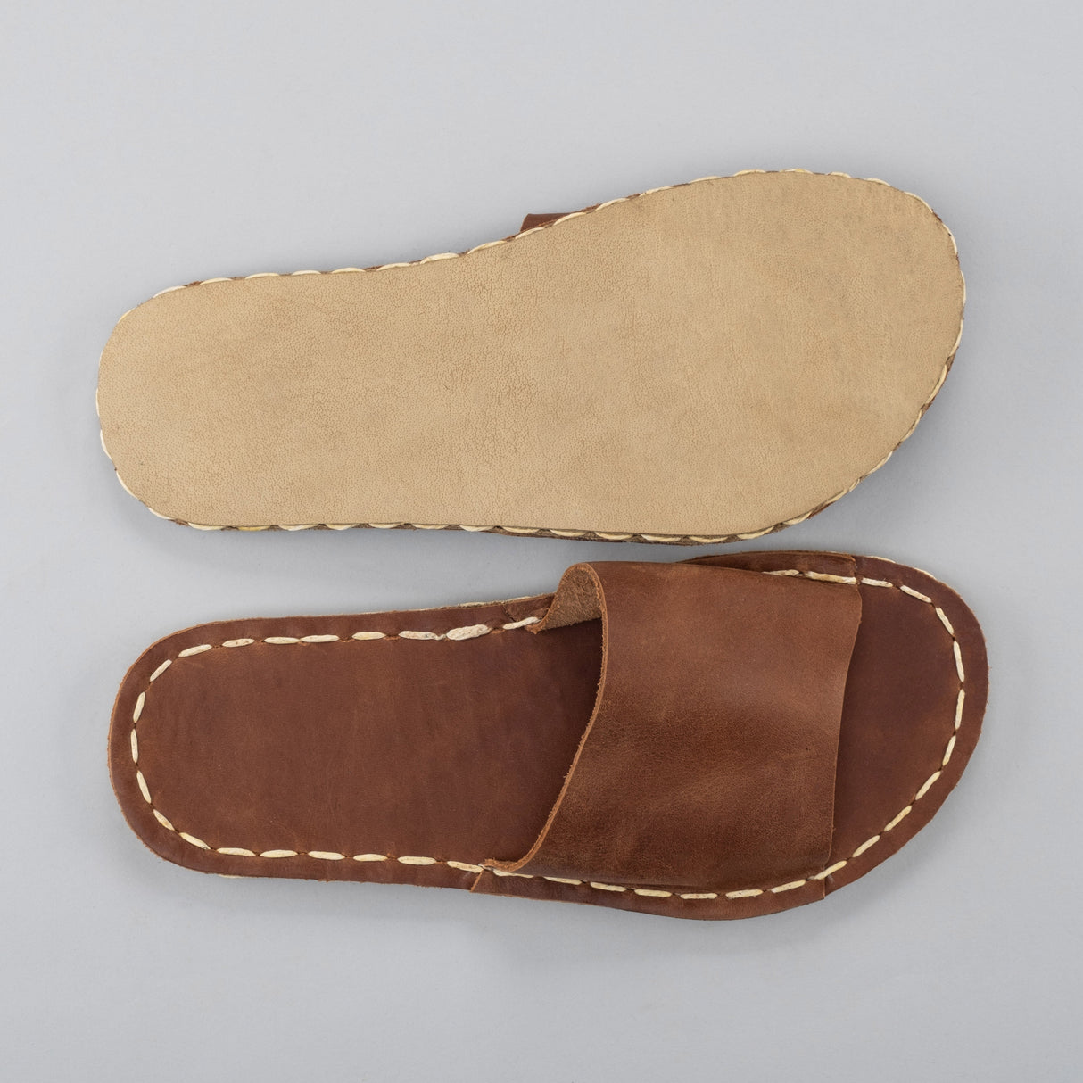 Lion Barefoot Slide Sandals from Atlantis Handmade Shoes