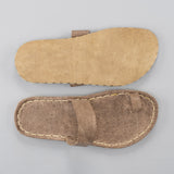 Tan Barefoot Thong Sandals from Atlantis Handmade Shoes