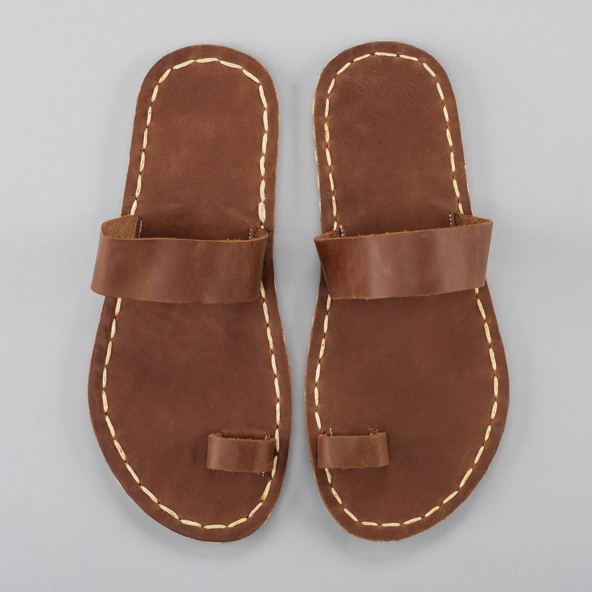 Lion Barefoot Thong Sandals from Atlantis Handmade Shoes