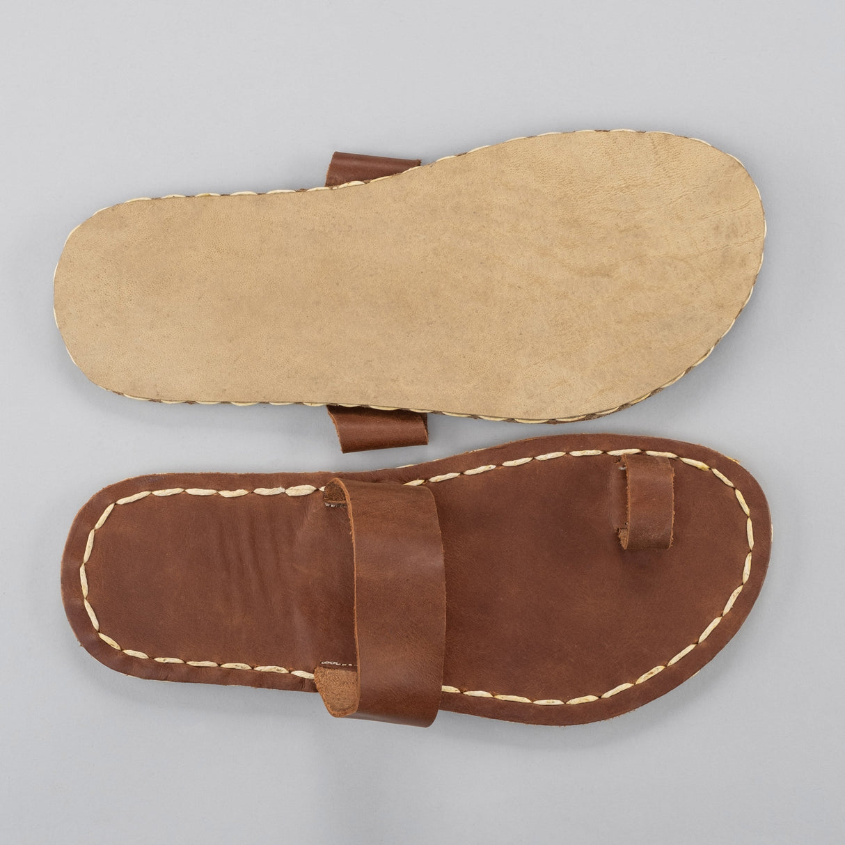 Lion Barefoot Thong Sandals from Atlantis Handmade Shoes