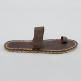 Coffee Barefoot Thong Sandals from Atlantis Handmade Shoes