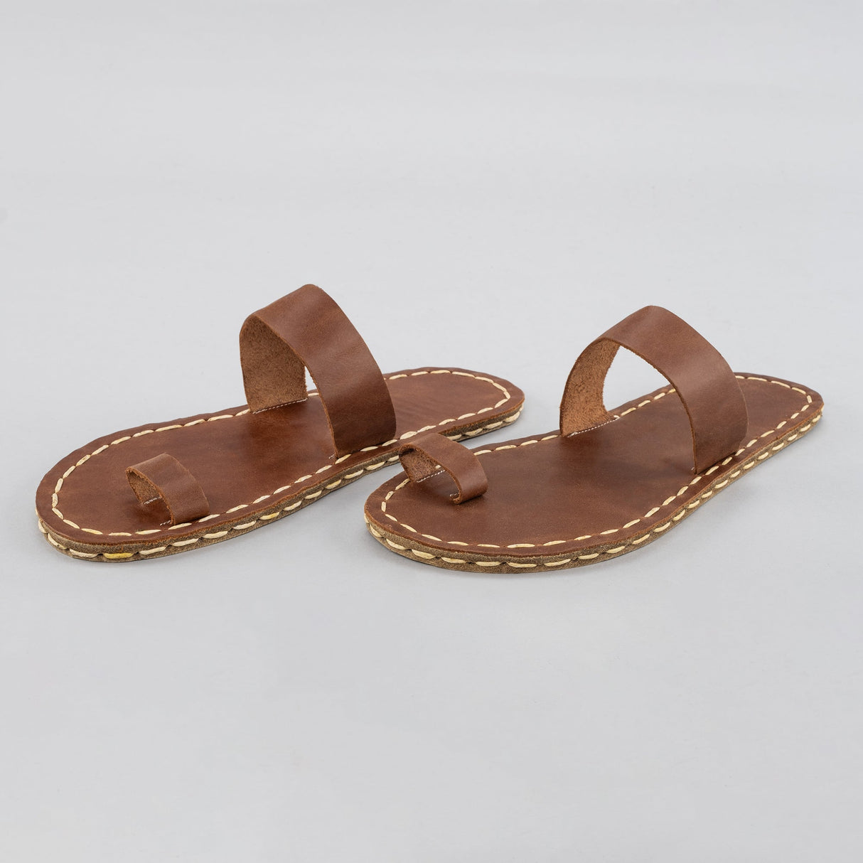 Lion Barefoot Thong Sandals from Atlantis Handmade Shoes