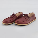 Men's Red Boat Shoes from Atlantis Handmade Shoes