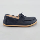 Men's Blue Boat Shoes from Atlantis Handmade Shoes