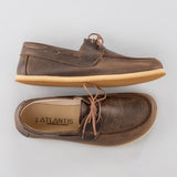 Women's Coffee Boat Shoes from Atlantis Handmade Shoes