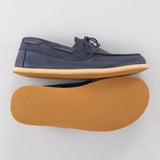 Women's Blue Boat Shoes from Atlantis Handmade Shoes
