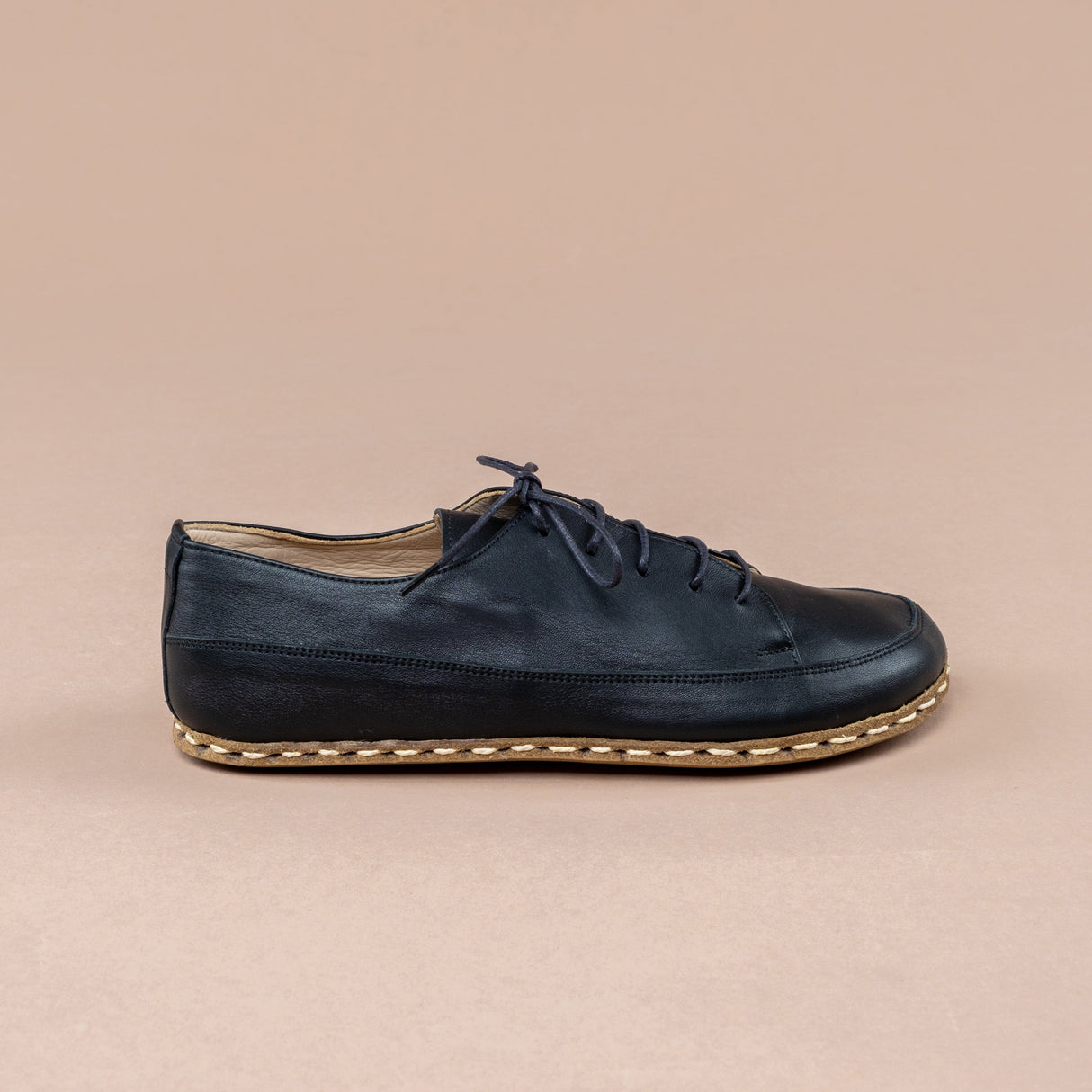 Men's Black Barefoot Sneakers from Atlantis Handmade Shoes