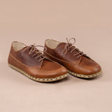 Men's Coffee Barefoot Sneakers from Atlantis Handmade Shoes