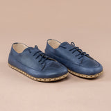 Men's Blue Barefoot Sneakers from Atlantis Handmade Shoes