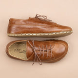 Men's Brown Barefoot Sneakers From Atlantis Handmade Shoes