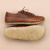 Men's Coffee Barefoot Sneakers from Atlantis Handmade Shoes