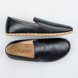 Men's Black Minimalists from Atlantis Handmade Shoes