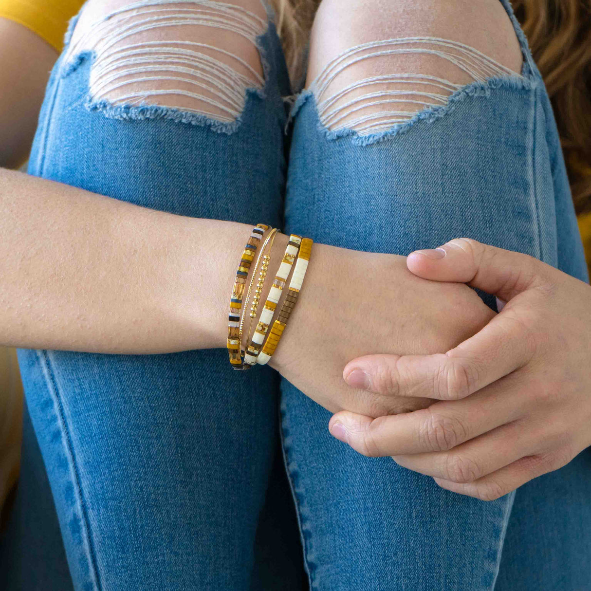 ARIZONA - Tila Bead Bracelet Stack from Mack & Rex