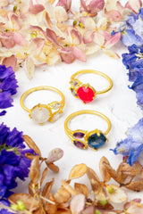 The Bloom Ring - Gold from Ash & Rose