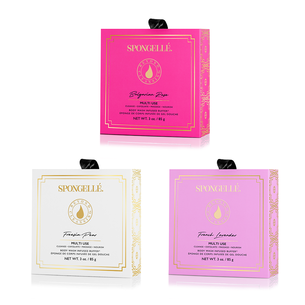 Floral Boxed Flower Set from Spongellé