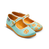 Chocolaticas® Atomic Pretzel Women's Mary Jane Flat from Hot Chocolate Design