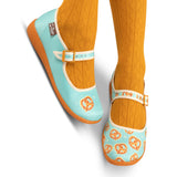 Chocolaticas® Atomic Pretzel Women's Mary Jane Flat from Hot Chocolate Design
