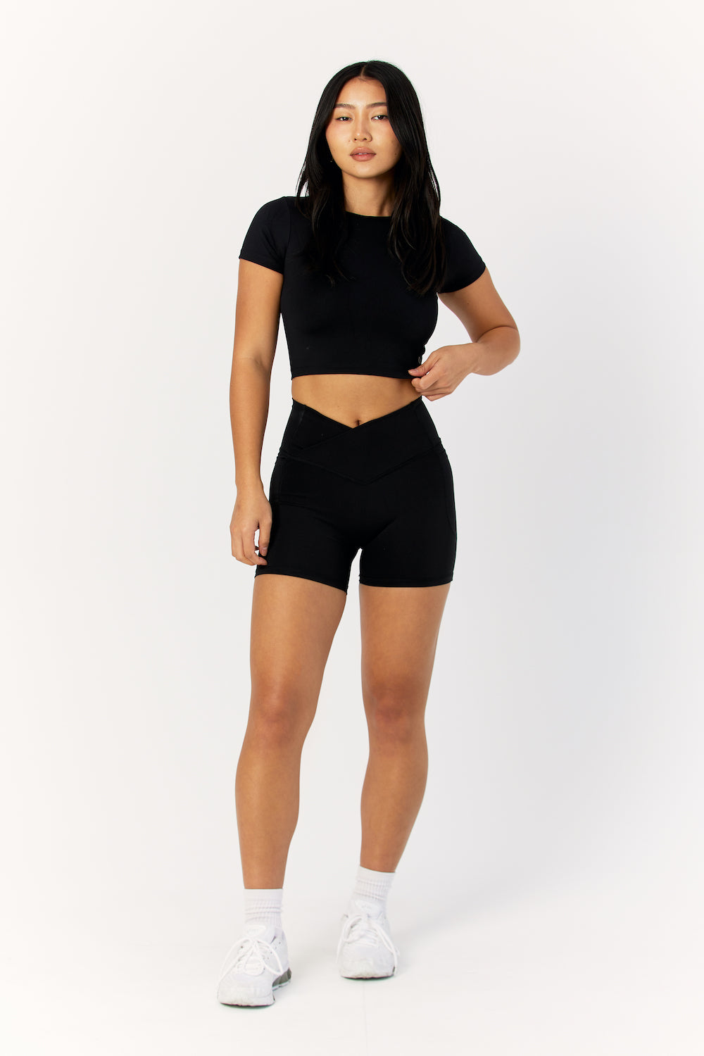 Astoria LIVE LUXE Staple Tee - Black From Astoria Activewear
