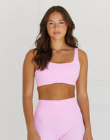 Astoria LUXE IGNITE Staple Sports Bra - Bubblegum Pink From Astoria Activewear