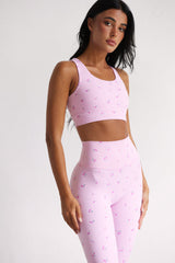 Astoria LUXE BLOSSOM Full Length Legging - Cherry From Astoria Activewear