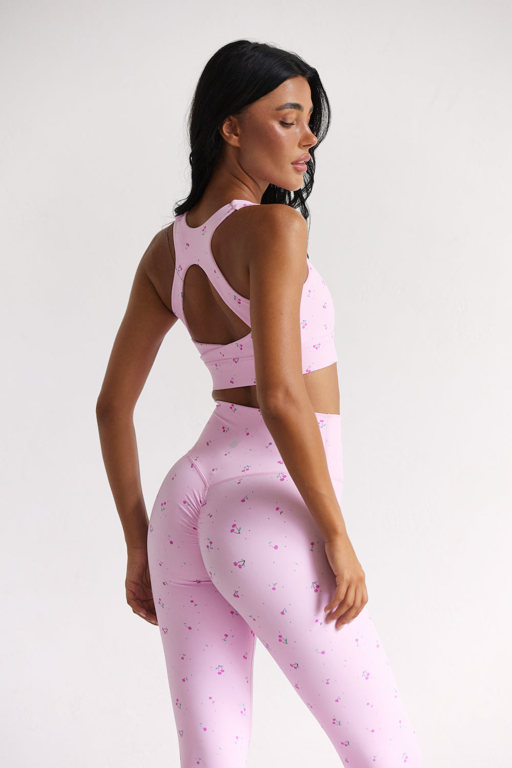 Astoria LUXE BLOSSOM Sports Crop - Cherry From Astoria Activewear