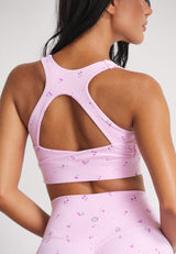 Astoria LUXE BLOSSOM Sports Crop - Cherry From Astoria Activewear