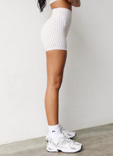Astoria LUXE BALANCE Short - Beige Gingham From Astoria Activewear