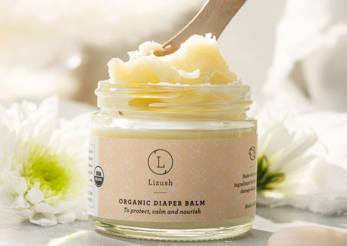 Organic full care new baby gift set - welcome little one! from Lizush