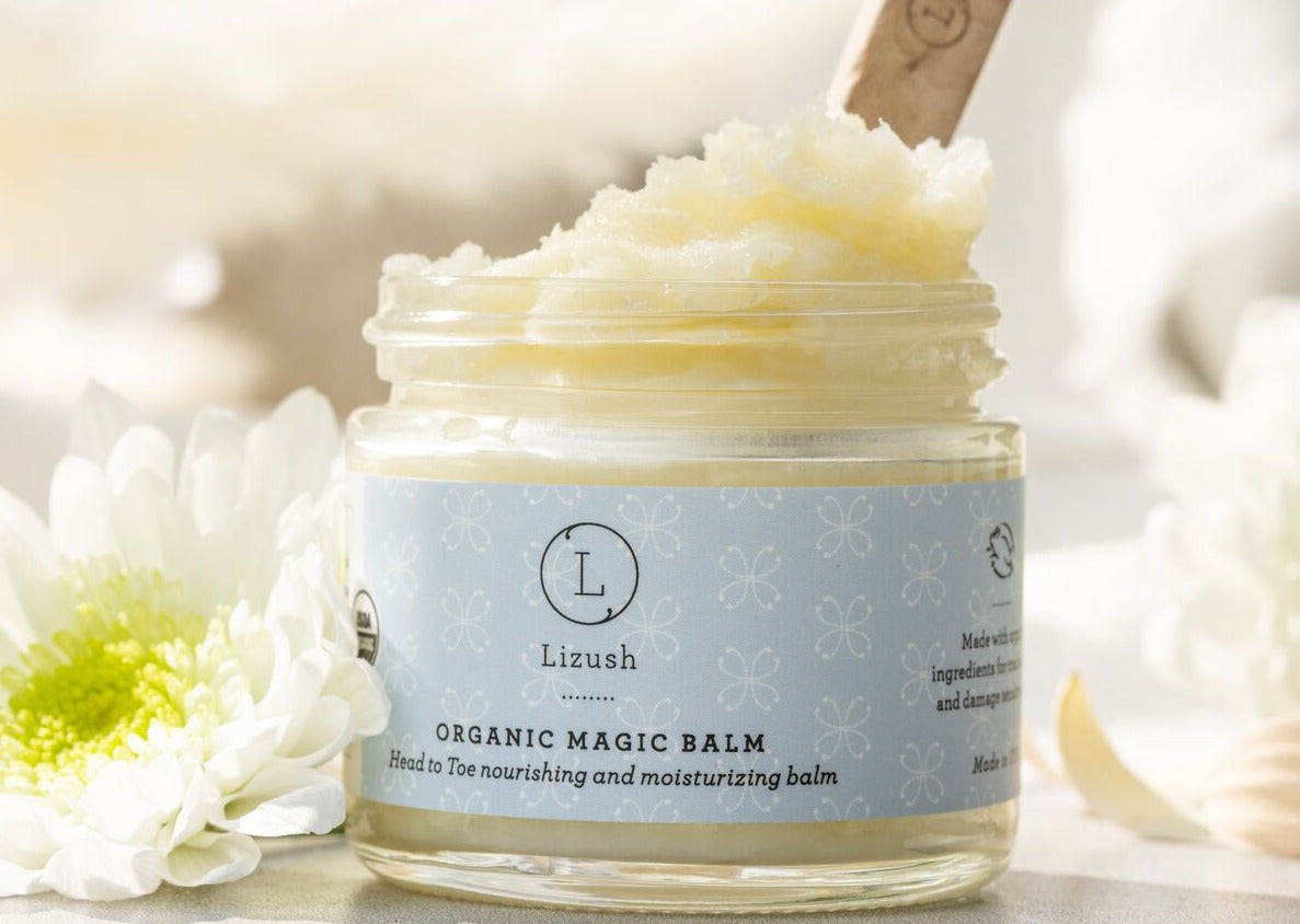 ORGANIC MAGIC BALM Head to Toe nourishing and moisturizing from Lizush