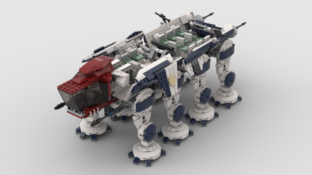 10616: AT-OT WALKER (MUUNILINST 10) from REPUBLICBRICKS
