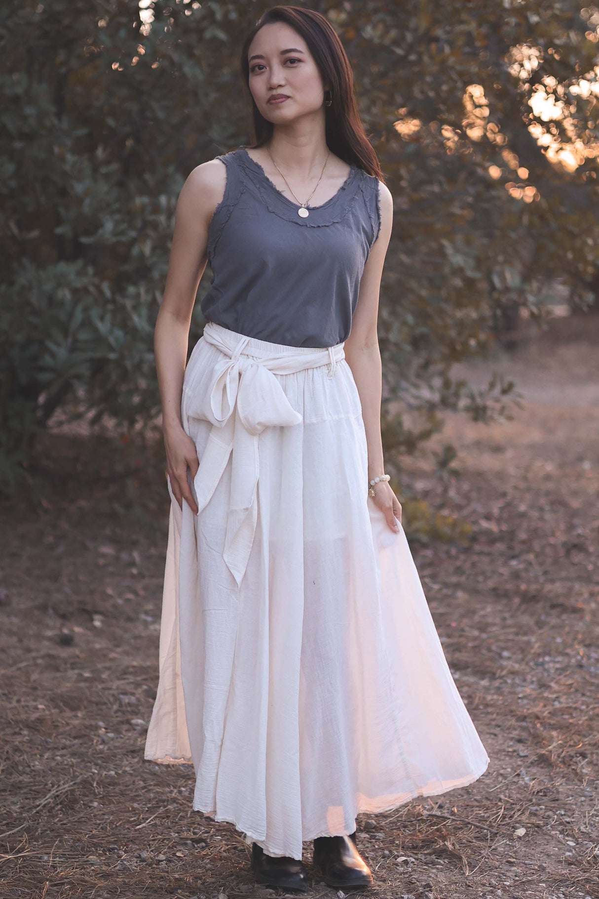 Athena Skirt From Cotton Flower Clothing
