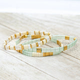 ATLANTIS - Tila Bead Bracelet Stack of 3 from Mack & Rex