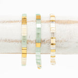 ATLANTIS - Tila Bead Bracelet Stack of 3 from Mack & Rex