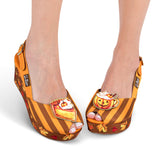 Chocolaticas® Autumn Delight Women's Sandal From Hot Chocolate Design