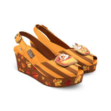Chocolaticas® Autumn Delight Women's Sandal From Hot Chocolate Design