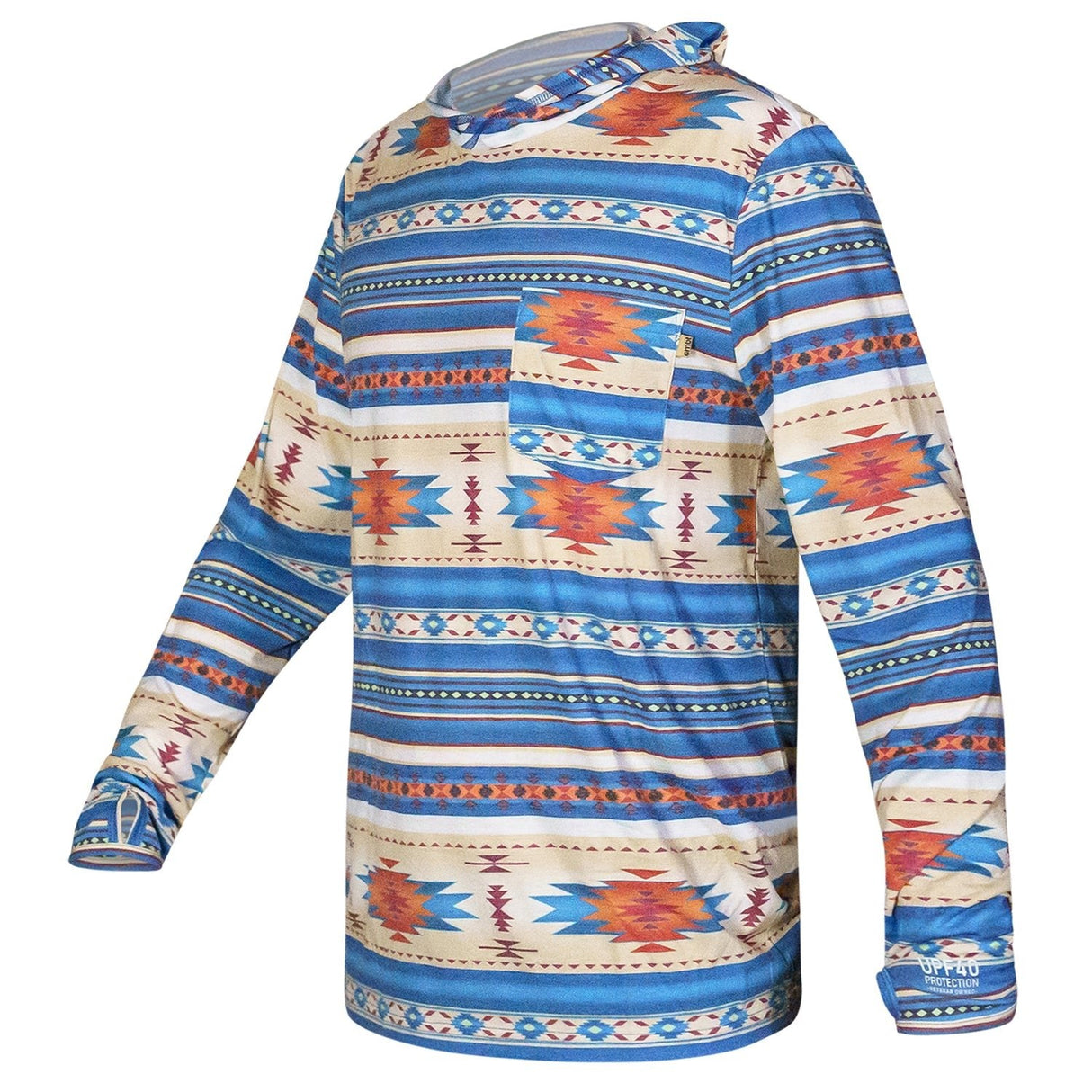 Men's Outdoors Long Sleeve Performance Hoodie from Combat Iron Apparel