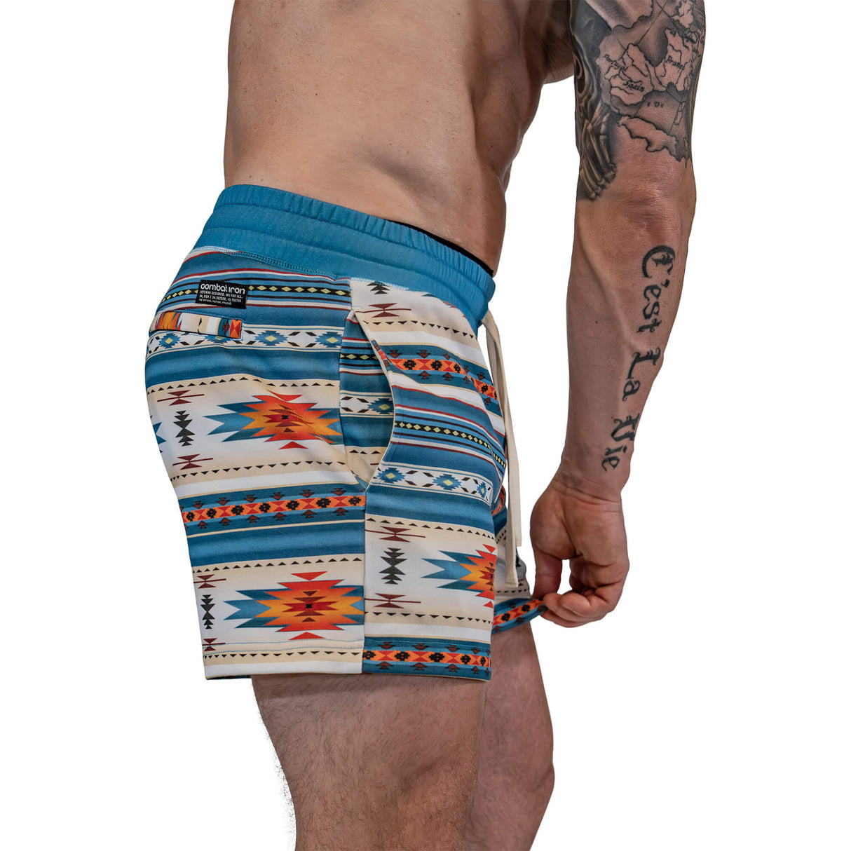 Men's Lounge Sweat Shorts | 5.5" from Combat Iron Apparel