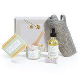 Natural Citrus Bath & Body Skincare Set, A Thoughtful & "Thinking of You" Gift from Lizush
