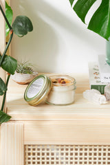 Abundance Candle / Ritual Candle / Intention Candle / Hand Poured Candle / Soy Wax Candle/ Butter Me Up Organics / Good Luck Candle / Money from Butter Me Up Organics