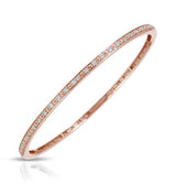 Accent Stone Bangle from Belle Étoile Jewelry