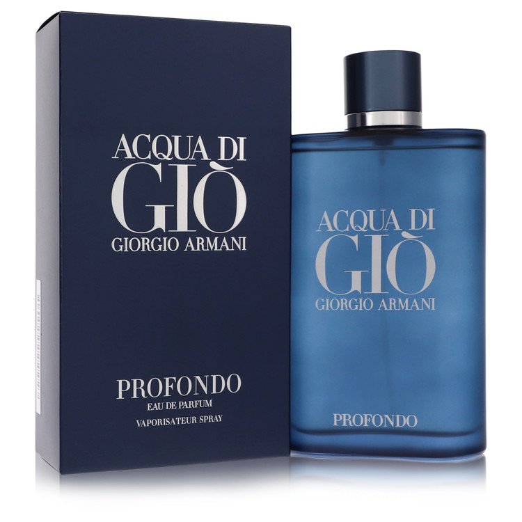 Acqua Di Gio Profondo by Giorgio Armani Eau De Parfum Spray 6.7 oz for Men from Avera Group