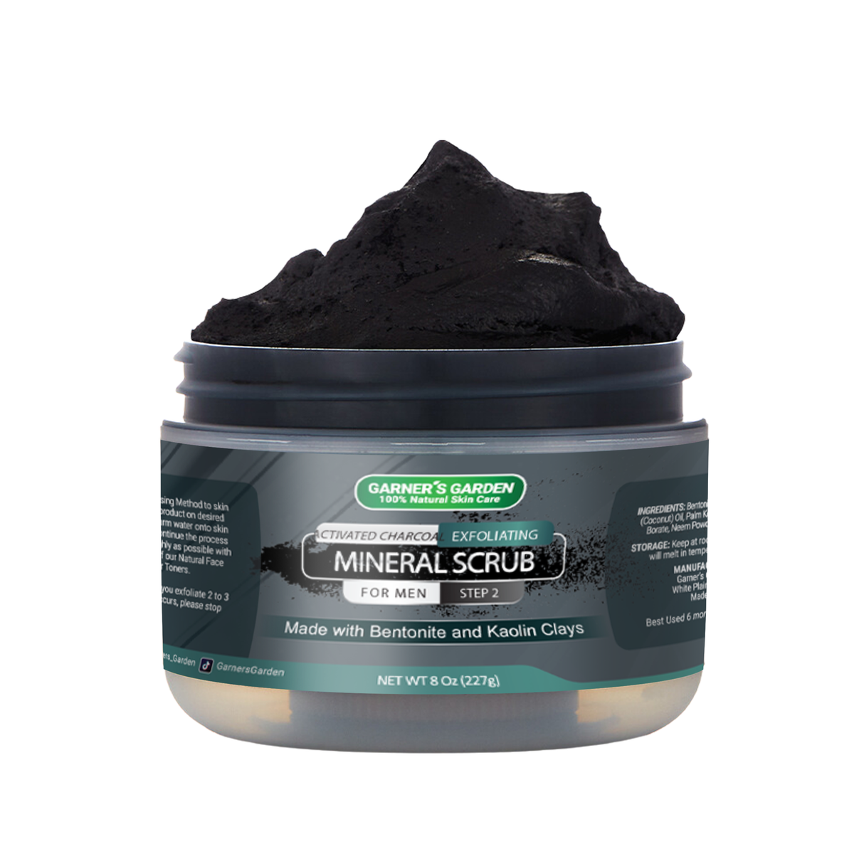 Activated Charcoal Scrub from Garner's Garden