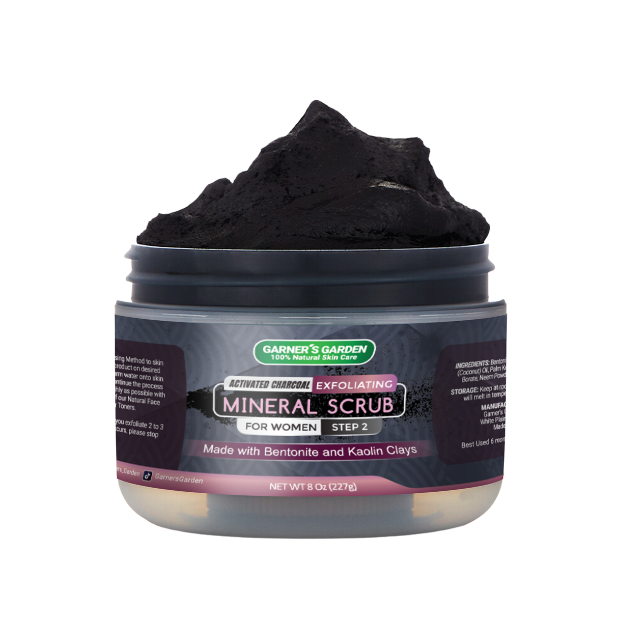 Activated Charcoal Scrub from Garner's Garden
