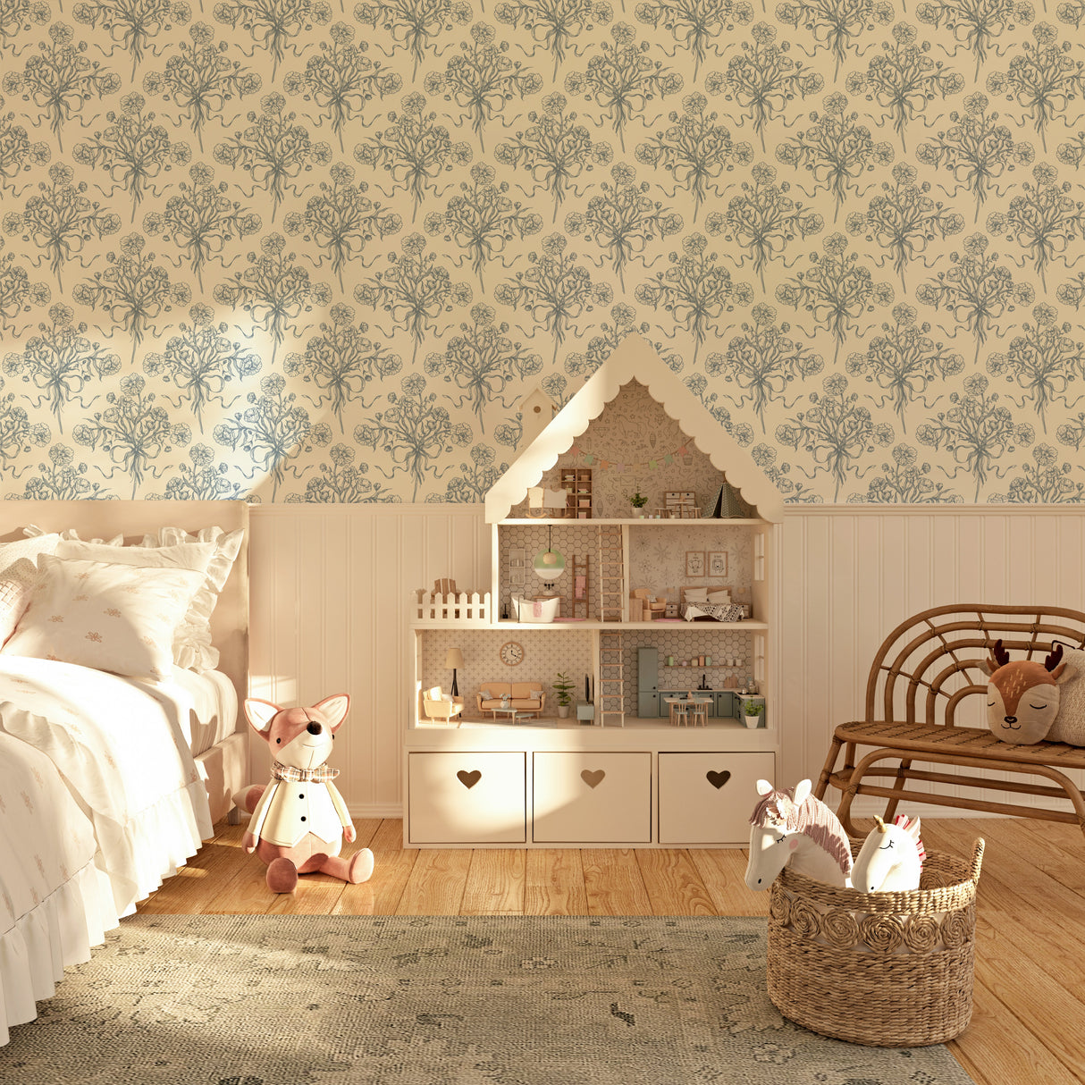 Adeline Wallpaper by Ali Anni from Loomwell Home Goods