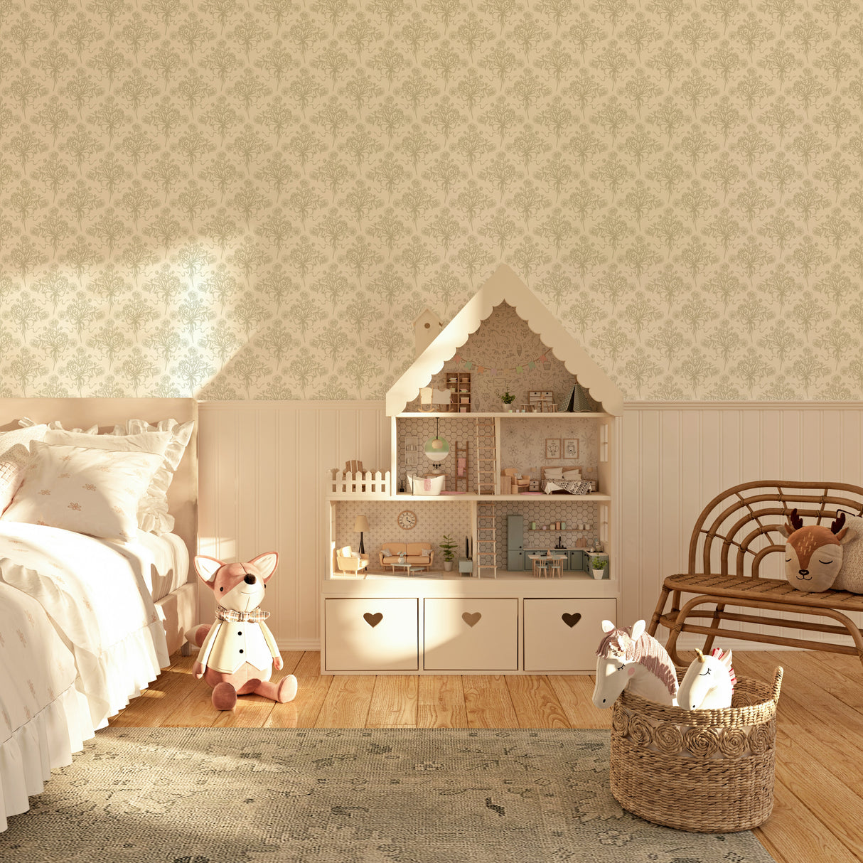 Adeline Wallpaper by Ali Anni from Loomwell Home Goods