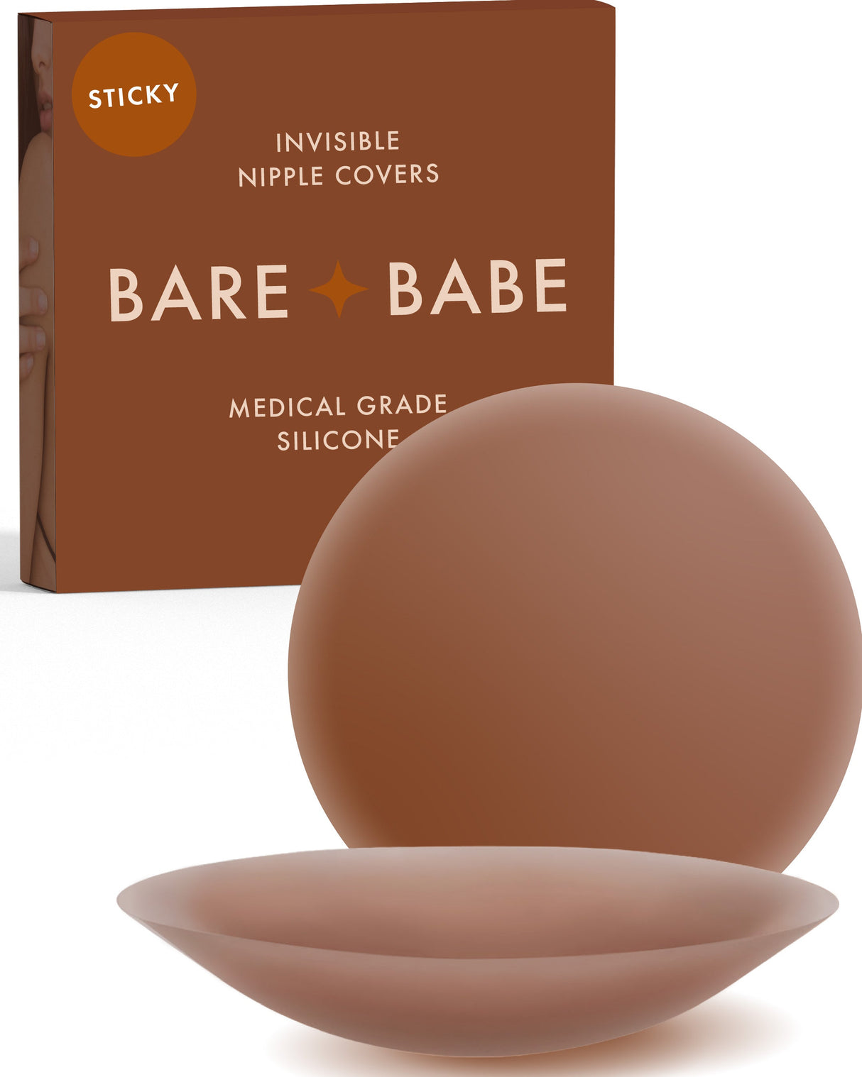 Adhesive Nipple Covers from Bare Babe